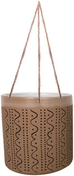 Hanging Majestic 6.5" Flower Pot, Multi Color