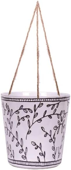 Hanging Blue Plant 6.5'' Flower Pot, Multi Color