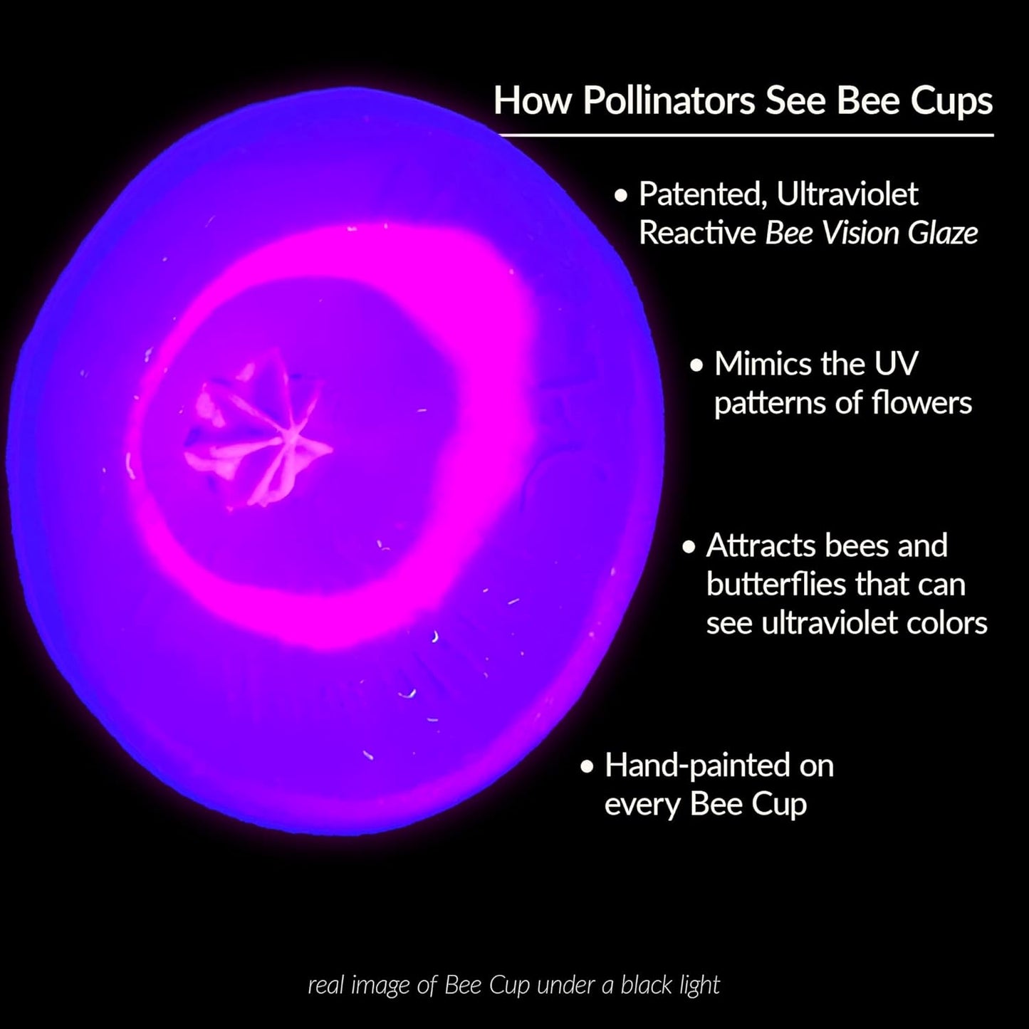 5 Pack, Bee Watering Station, 100% Handmade Porcelain, Bee and Butterfly Feeder for Garden, Outdoor Feeders for Thirsty Pollinators, Plastic Free, Bee Attracting Glaze (5, Morning Glory)