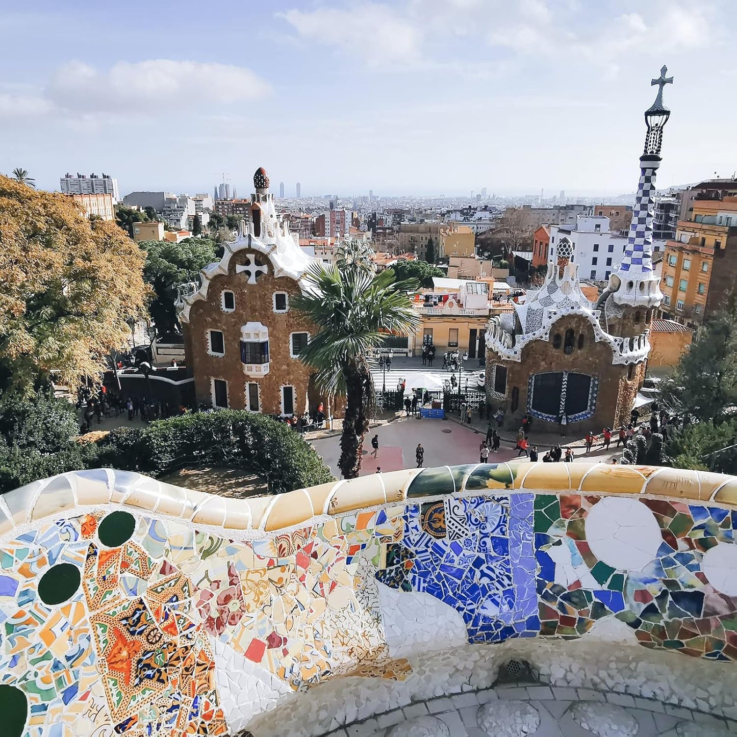 100 Pieces Ceramic Mosaic Tiles 3/5" Square Shapes Mosaic Ceramic Pieces Stained Ceramic Tiles Supplies for Crafts Beginner Mosaic Project Stepping Stones Mosaic Birdhouse Decor - Coffee