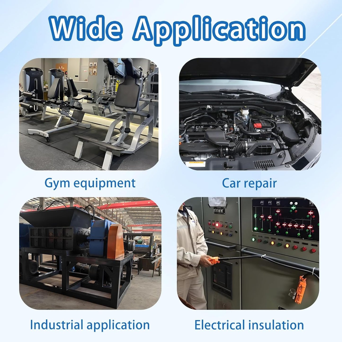 Black Adhesive Rubber Strip, 1/8 (.125)" Thick X 4" Wide X 10'Long, Solid Rubber Roll with Self Adhesive for Anti-Slip, Anti-Vibration, DIY Gaskets, Crafts, Sealing, Supports, Protection