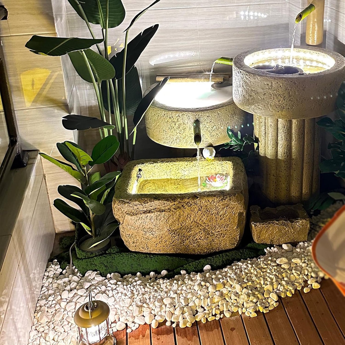 20 lbs White Stones for Landscaping, 1-2 Inch Pebbles Decorative River Rocks for Plants Indoor, Vases, Aquariums Gravel, Crafting and Garden