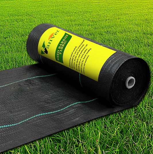 Heavy Duty Weed Barrier Landscape Fabric 3.2 OZ for Long-Lasting Garden Weed Control