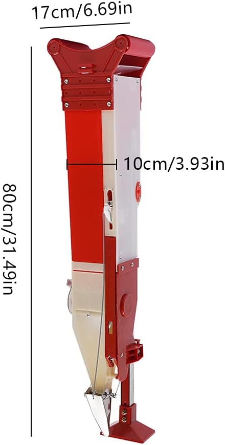 Hand-held FertilizationApplicator Hand Planter Tool Adjustable Handheld Garden Home FertilizerSpreader (A-FertilizerTool)
