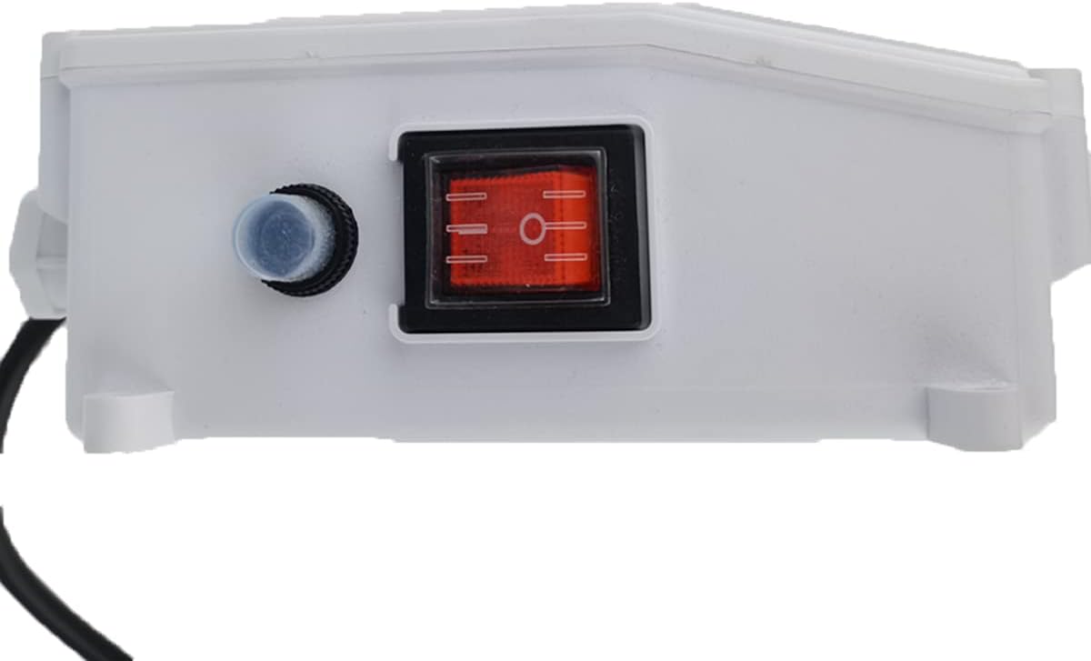 110V Deep Well Pump Accessories Controller for Submersible Pump - 1.1KW 1.5HP Switch Control Box With 60uf 25A Capacitor Starter