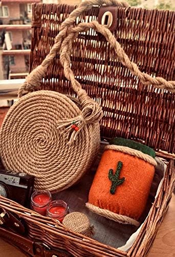 Premium Quality Natural Jute Rope 12 MM (1/2" 100 ft) Petroleum Smell Free, Natural, Biodegradable, Hemp Rope, Great for Crafting, Decoration, Camping, PET Friendly