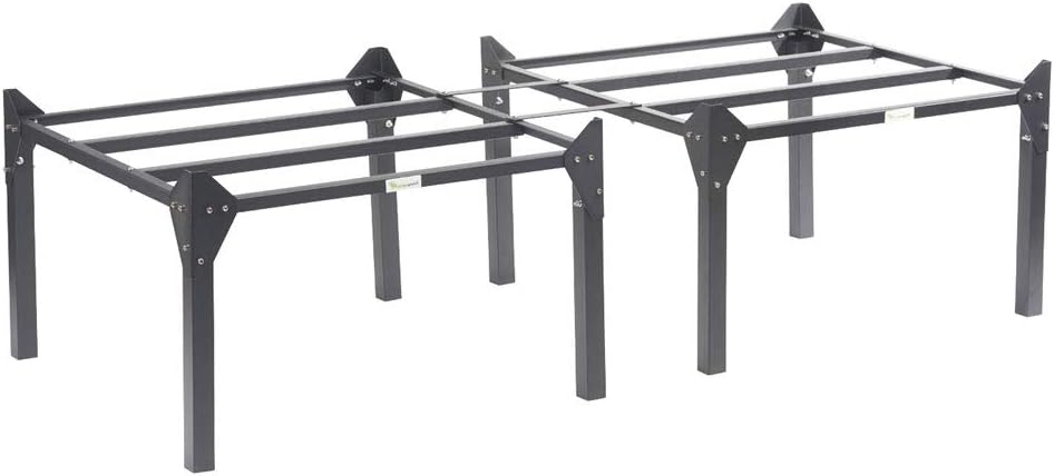 vegepod - Raised Garden Bed - Self Watering Container Garden Kit with Protective Cover, Easily Elevated to Waist Height, 10 Years Warranty (Large, Stand)