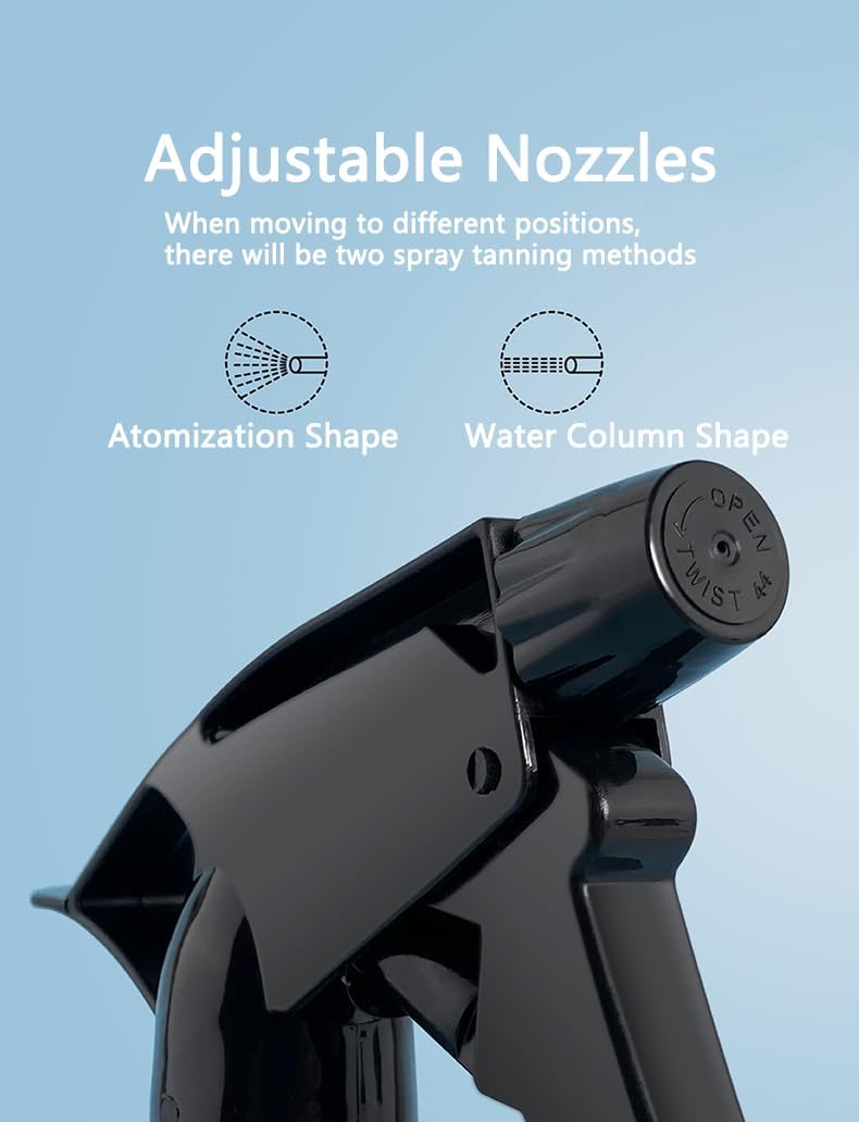 10 PCS Plastic Spray Bottles 8 oz Empty Spray Bottle with Adjustable Nozzle Mini Spray Bottle Liquid Sprayer for Kitchen Cleaning Hair Bath Beauty Spa Water Plants