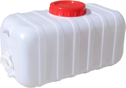Water Tank Thick Water Containers Plastic Water Tank Water Storage Containers Outdoor Portable Hand Bucket Camping Hiking(Size:75L)