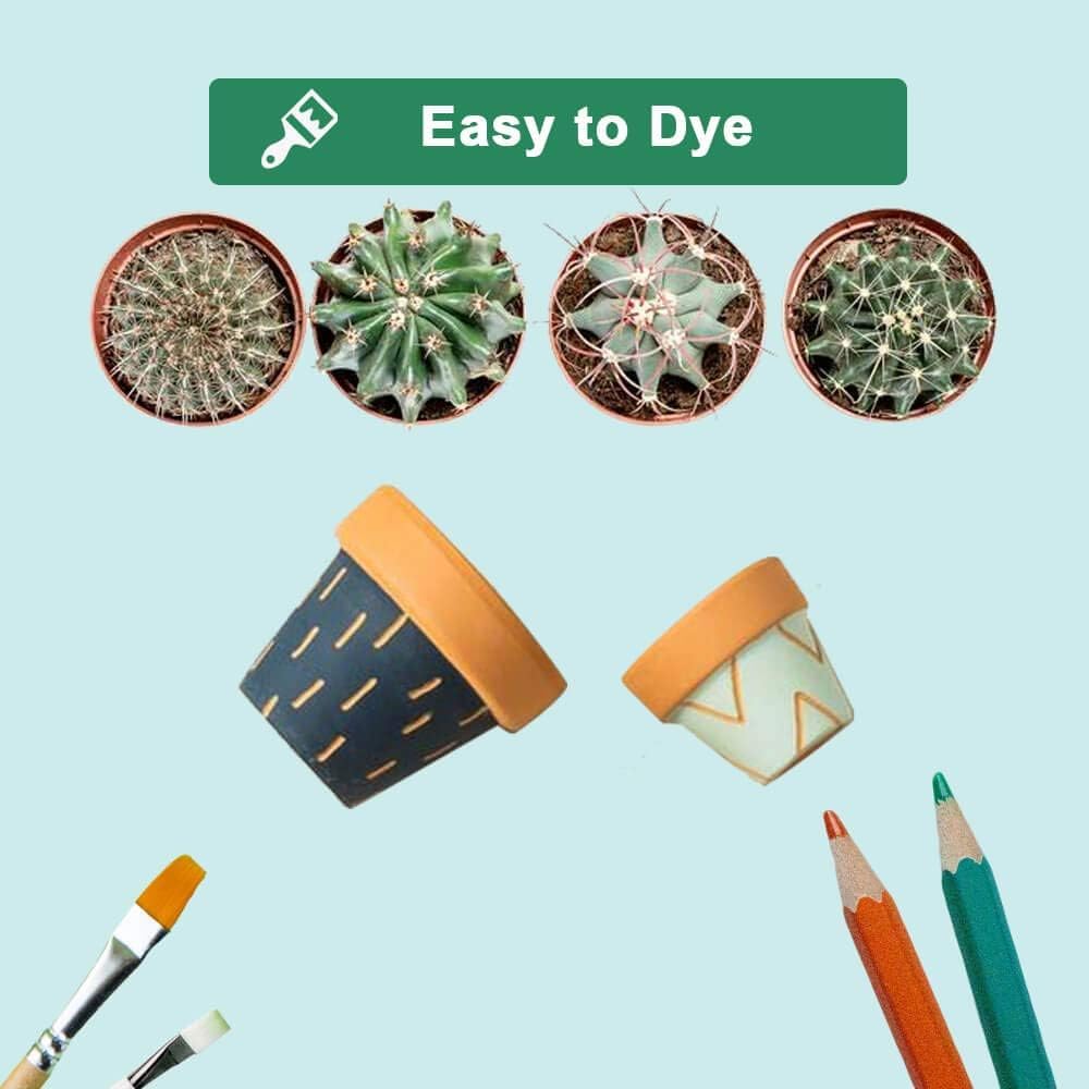 vensovo 48 Pcs 2" Tiny Terracotta & Terra Cotta Pots with Drainage - Small Mini Clay Ceramic Pottery Planter Ideal for Indoor/Outdoor Plants, Crafts, Wedding Favors