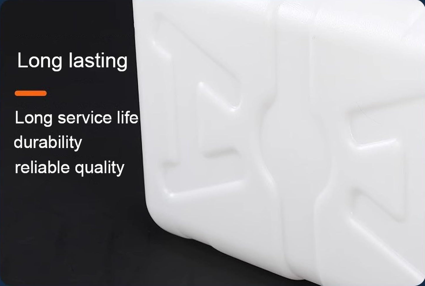 Water Tank Thick Water Containers Plastic Water Tank Water Storage Containers Outdoor Portable Hand Bucket Camping Hiking(Size:75L)