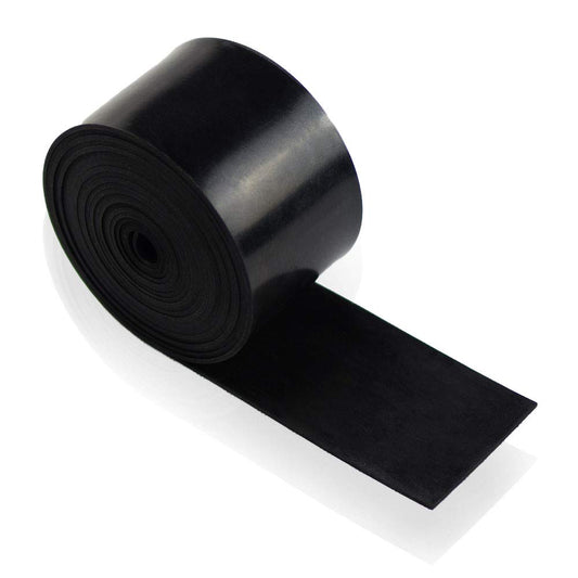 DOBTIM Thin Solid Neoprene Rubber Strips 1/16 (.062)" Thick X 2" Wide X 110" Long, Rubber Sheets, Rolls & Strips Use for Gaskets, Sealing, Bumpers, Protection, Abrasion, Flooring