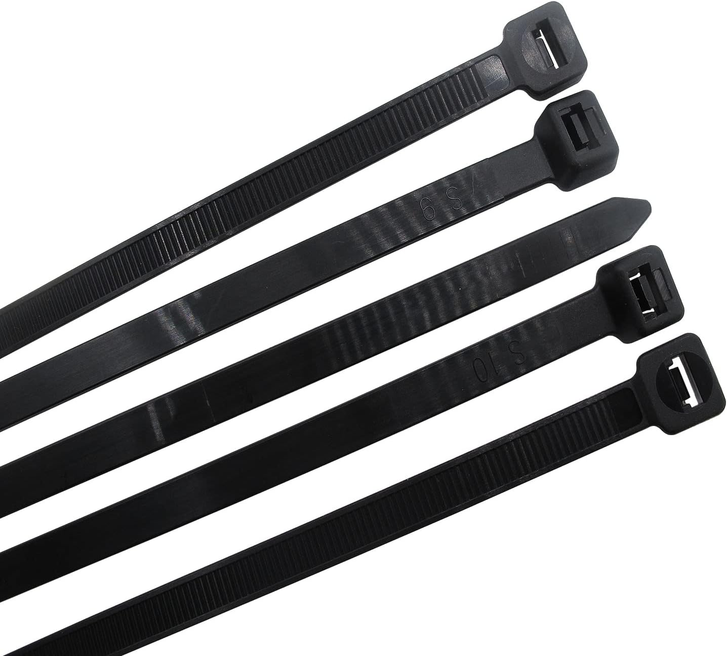 Superun Heavy Duty Zip Ties 20 Inch, Strong Large Black Zip Ties 120 Lbs Tensile Strength Selflocking Wire Ties (Industrial Grade Cable Ties) Pack of 50