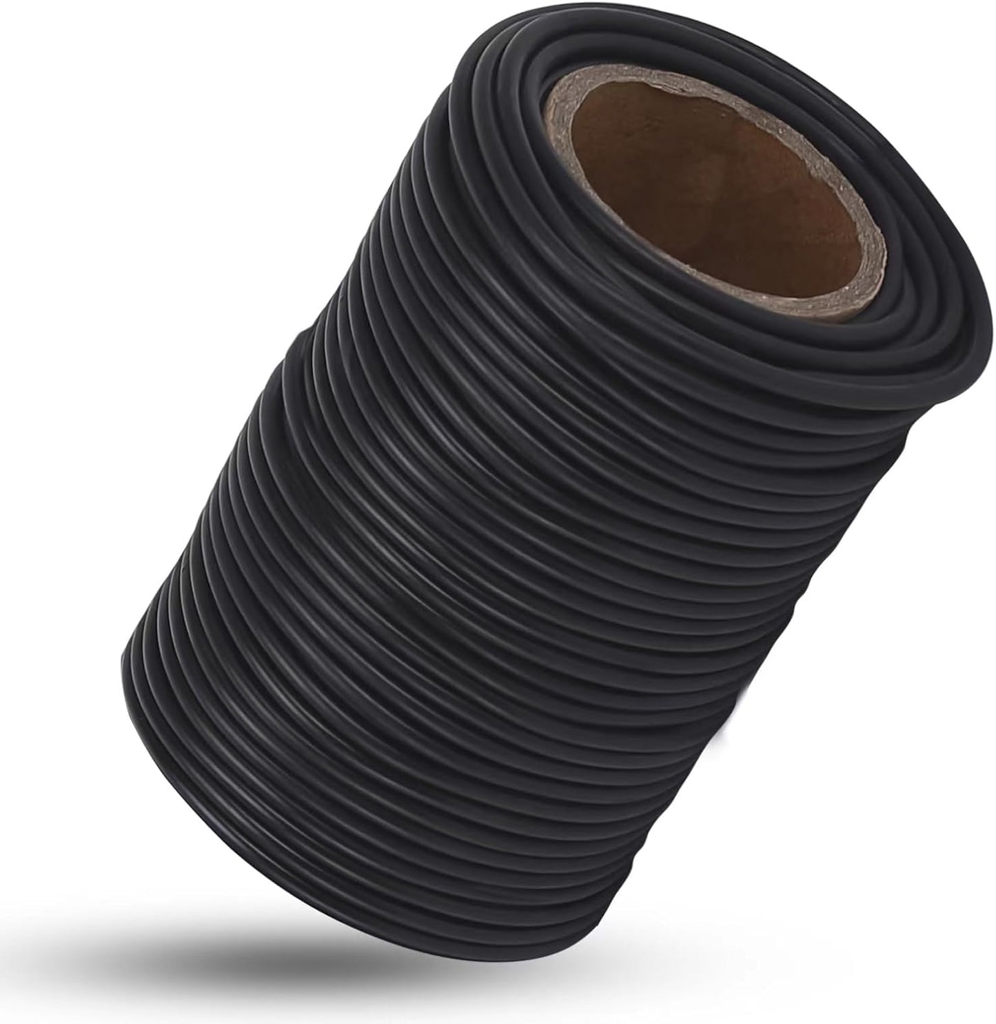 101 Feet Soft Plant Ties Black Plant Twist Ties, Plant ties for Support. for Plants Gardening Office Home, TPR Flexible Garden Ties Supplies with 3mm Diameter