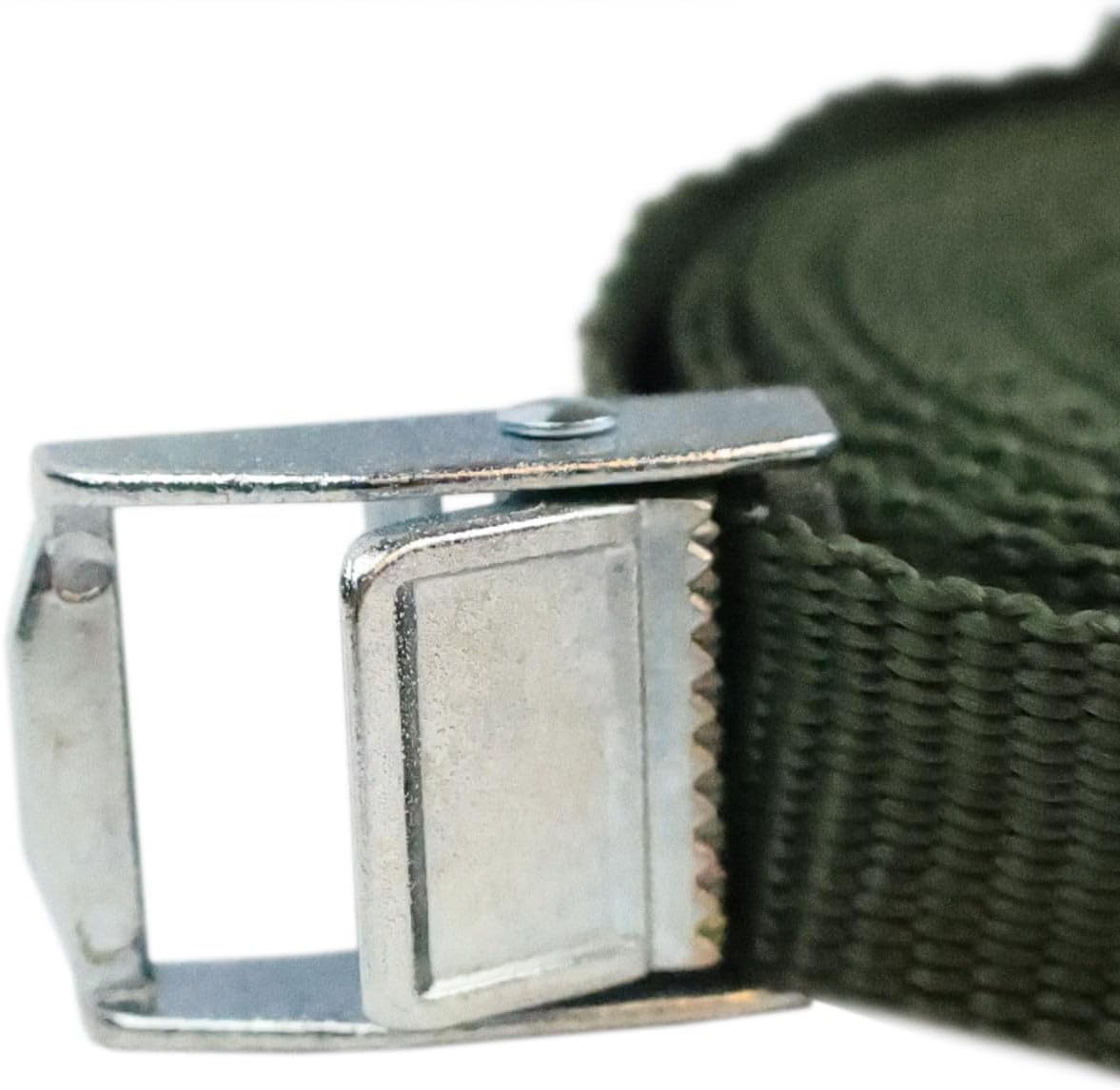 Pelican Rope Tree Guy Tree Tie Staking Anchor and Strap Kit 3 Pack, 12 ft Guy Line with Tree Staking System, Cam Lock