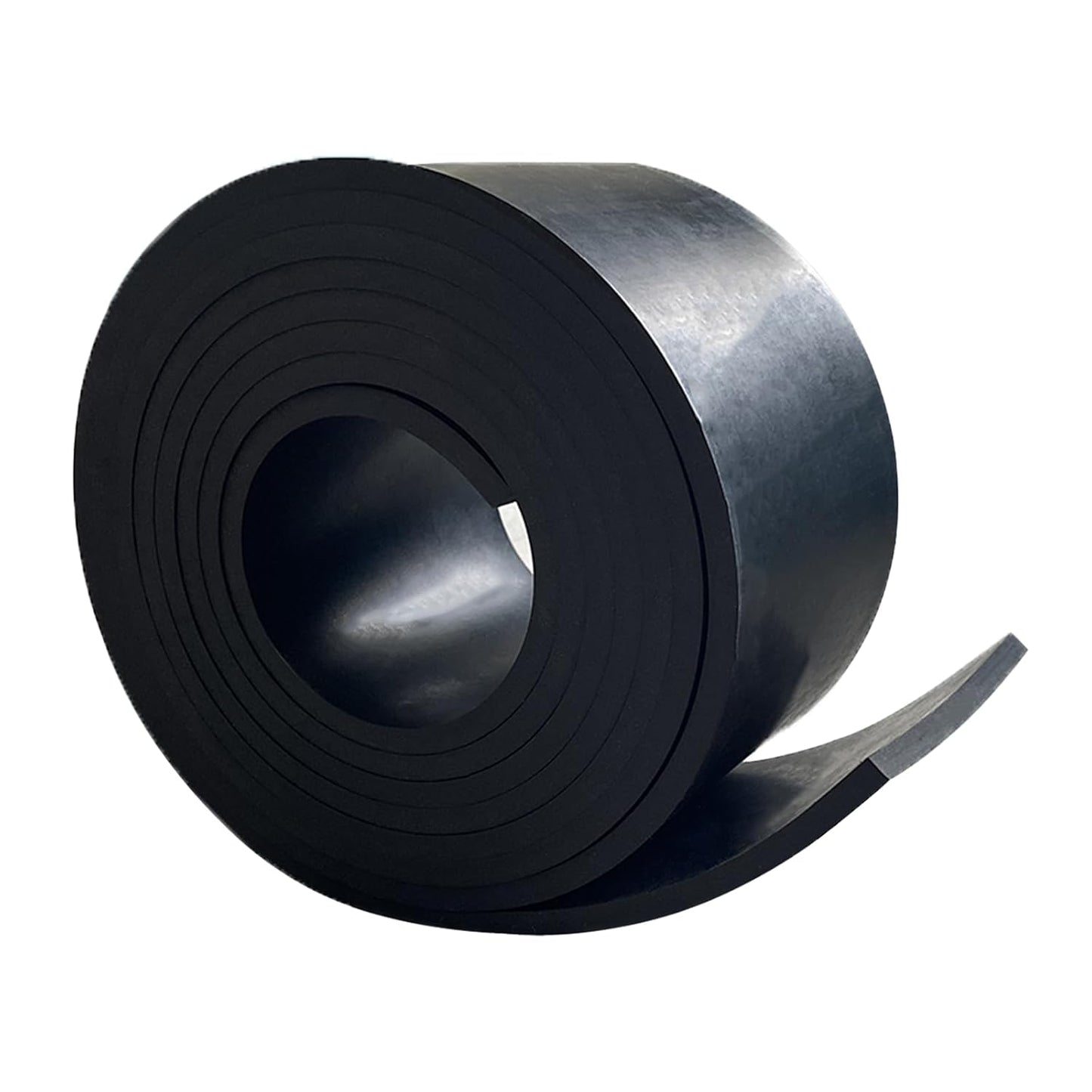 Solid Rubber Sheets,Rolls & Strips 1/4 (.25)" Thick X 4" Wide X 10'Long, Solid Rubber Strips for DIY Gaskets Crafts Pads Sealing Abrasion Supports Flooring Protection Warehouse