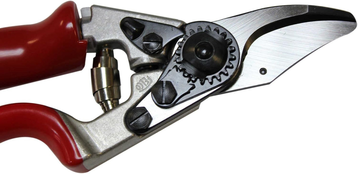 Felco F-12 Pruning Shears – 7.9" Garden Clippers with Anvil & Bypass Blades | Hand Pruners for Gardening | Garden Tool Cutter with Forged Aluminum Handle, Alloy Steel Blade, Medium Hand Fit