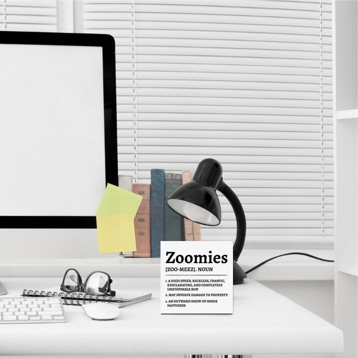 Gifts for Dog Lovers Wooden Box Sign, Pet Definition Home Decor, Dog Themed Birthday Party Decorations Wood Block Signs Decoration for Home Desk Table Shelf