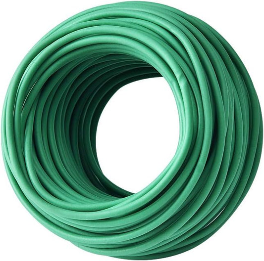 Green Soft Twist Tie Tomato Plant Tie TPR Garden Supply, for Supporting Plants and Home Organizing (65.6 feet/20 Meters)
