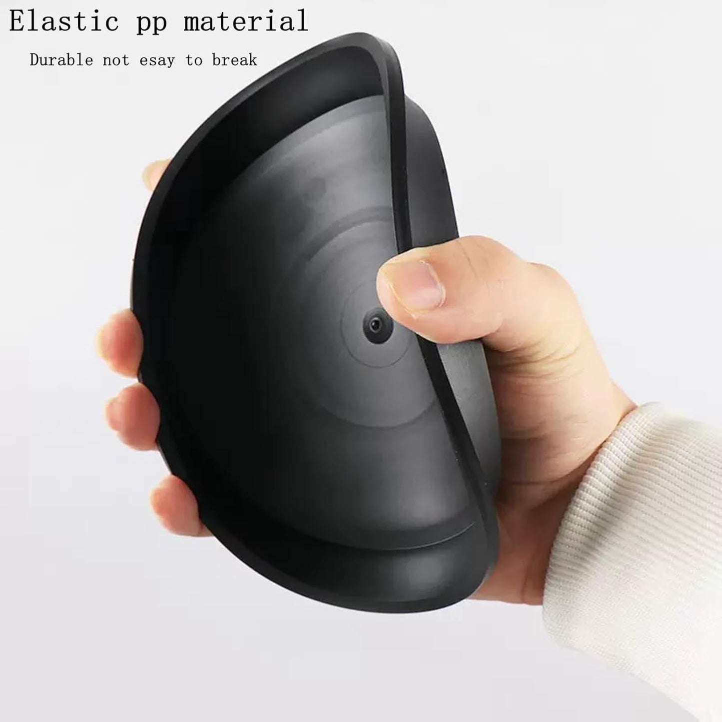 12 Pack Plant Saucer 8 10 12 Inch Plastic Plant Tray, Sturdy and Durable Flower Pot Container Accessories Plant Pot Saucers for Indoor and Outdoor (8 10 12 Inch, Black)