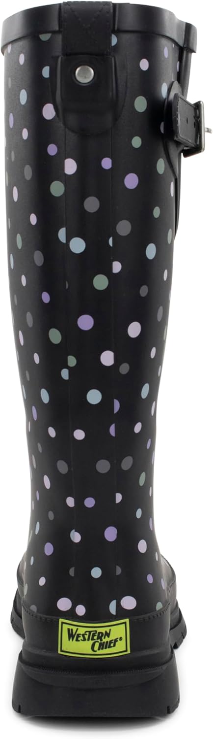 Western Chief Women's Tall Waterproof Rain Boot Outdoor Garden Shoes