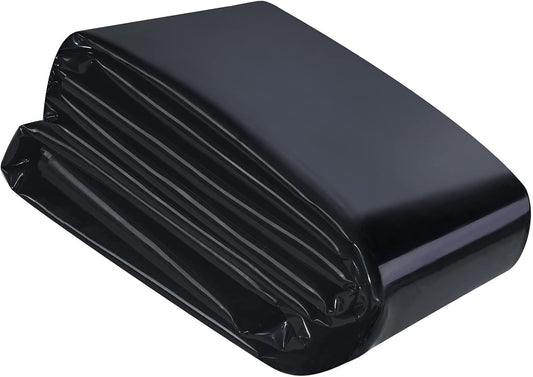 10 x 13 FT Pond Liner, 20 Mil Pond Liners for Outdoor Ponds, Black Fish Pond HDPE Liner for Koi Ponds, Streams Fountains and Garden Waterfall