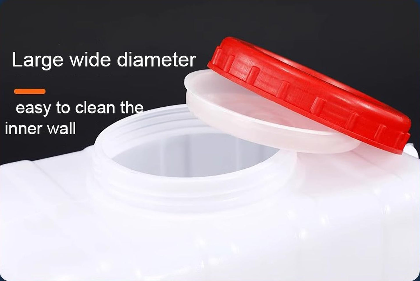 Water Tank Water Container Water Carrier 25L/30L/50L/75L/110L/200L for Water Storage Hiking Hurricane Emergency Car Water Tank Outdoor Camping Hunting Self-Driving(Size:110L)