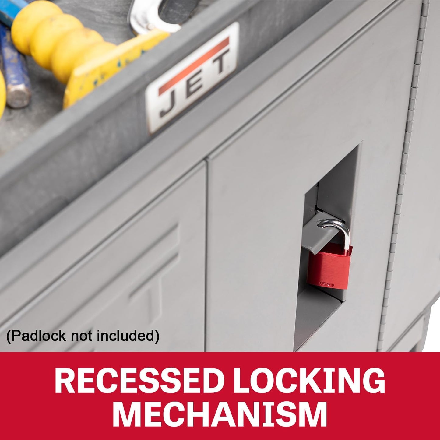 JET Load-N-Lock Utility Cart Security System, for PUC-3725 & PUC-4126 Utility Carts (JT1-126)