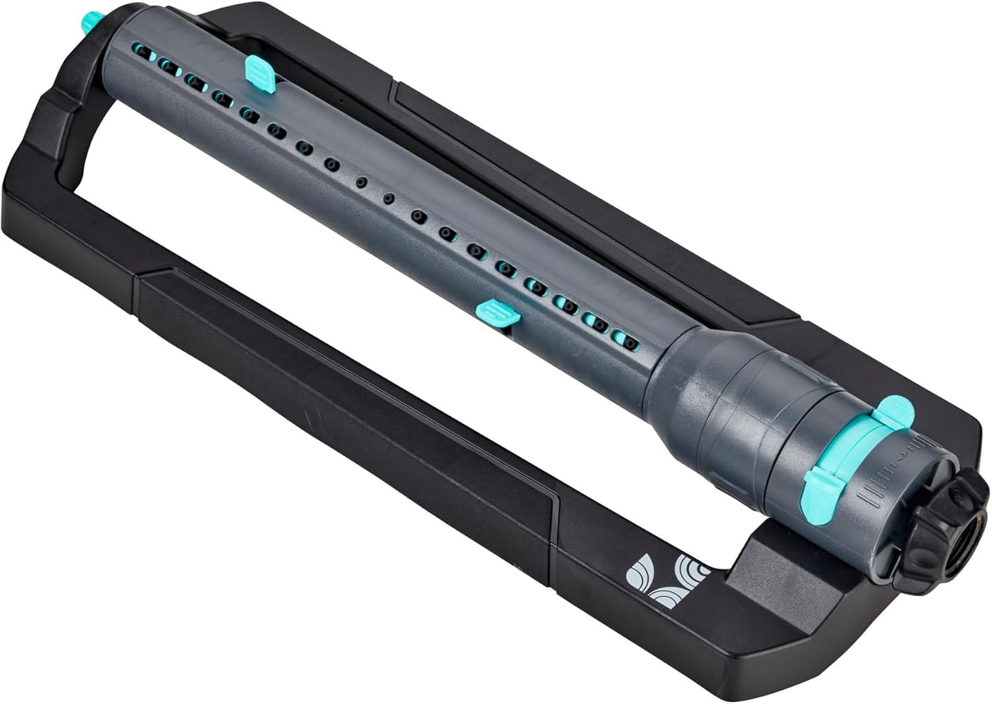 Lawn Turbo Oscillating Water Sprinkler 100003 Adjustable Pattern to Cover 4,000 sq.ft. by New England Garden Tools