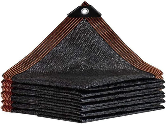 Shade Cloth for Plants Greenhouse, 80-90% Sunblock Shade Sails for Outdoor Garden Pergola Patio Lawn, Sun Protection Screens for Kennel Chicken Coop Easier to Hang Neting Cover, 5x12 FT
