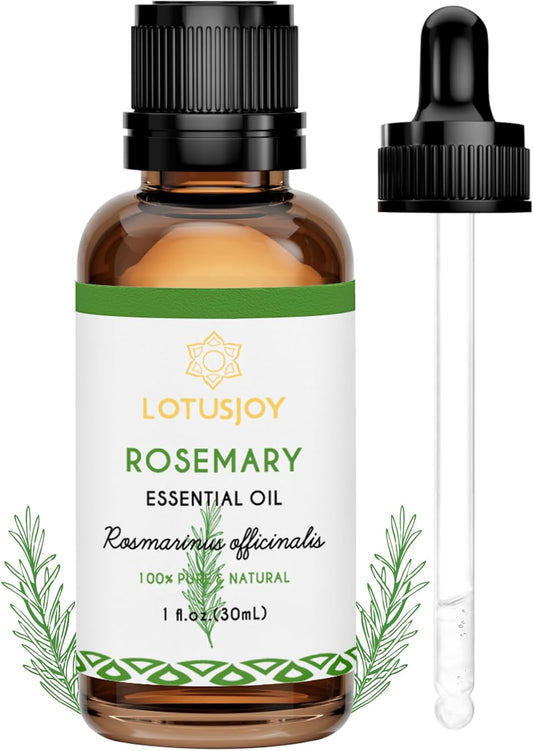 Rosemary Oil for Hair Growth Organic 1 Oz - 100% Pure Rosemary Essential Oil- 30ml