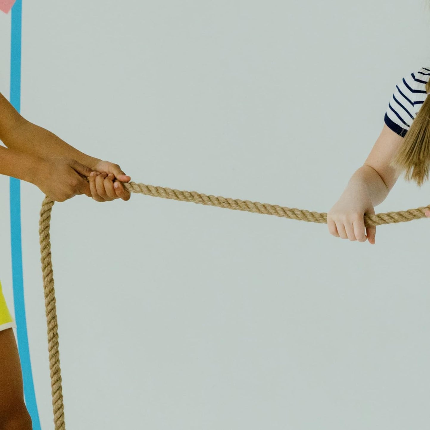 Twisted Jute Rope 3/4 Inch x 50 Ft, IMROPE Natural Jute Rope 4 Strands for DIY Arts Crafts, Garden, Home Decorating, Hammock