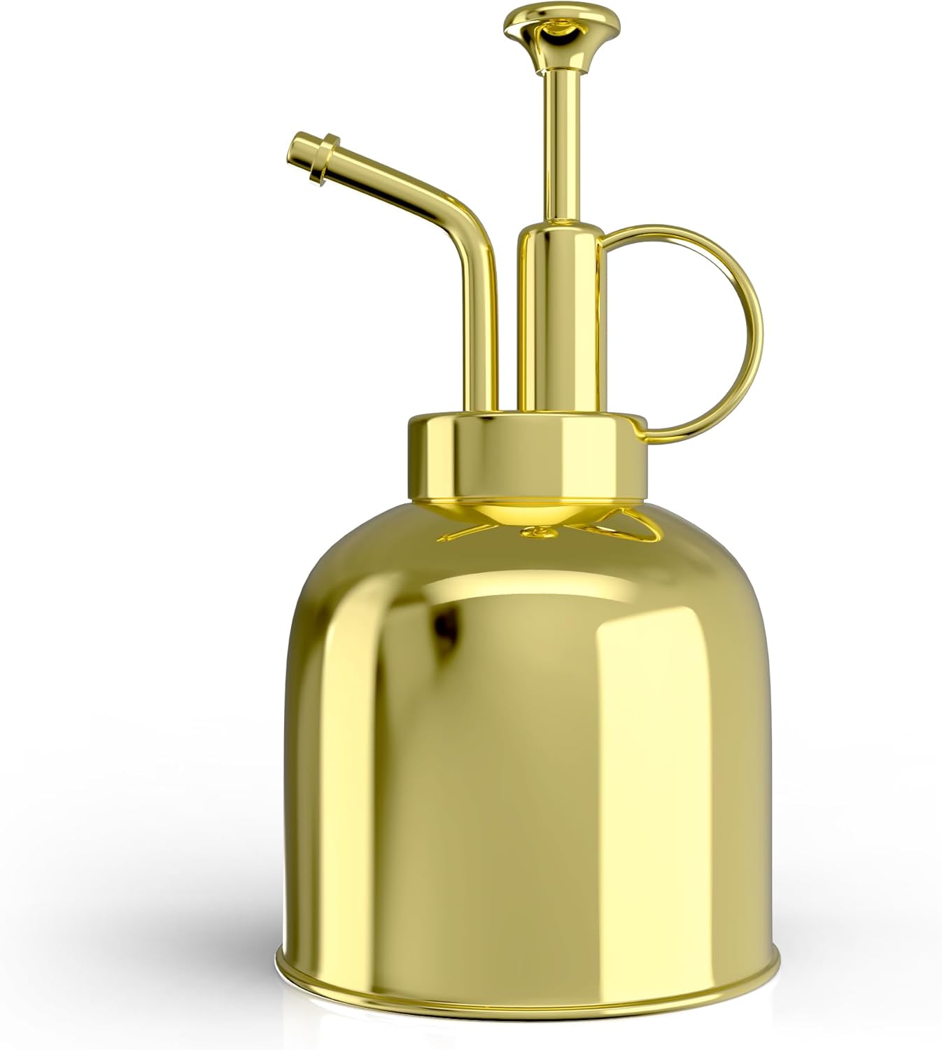 Stainless Steel Plant Mister Spray Bottle Watering Can for Indoor Plants Succulent Bonsai Garden Spray Houseplant Spritzer Modern Garden Tools 10oz/300ml (GOLD)