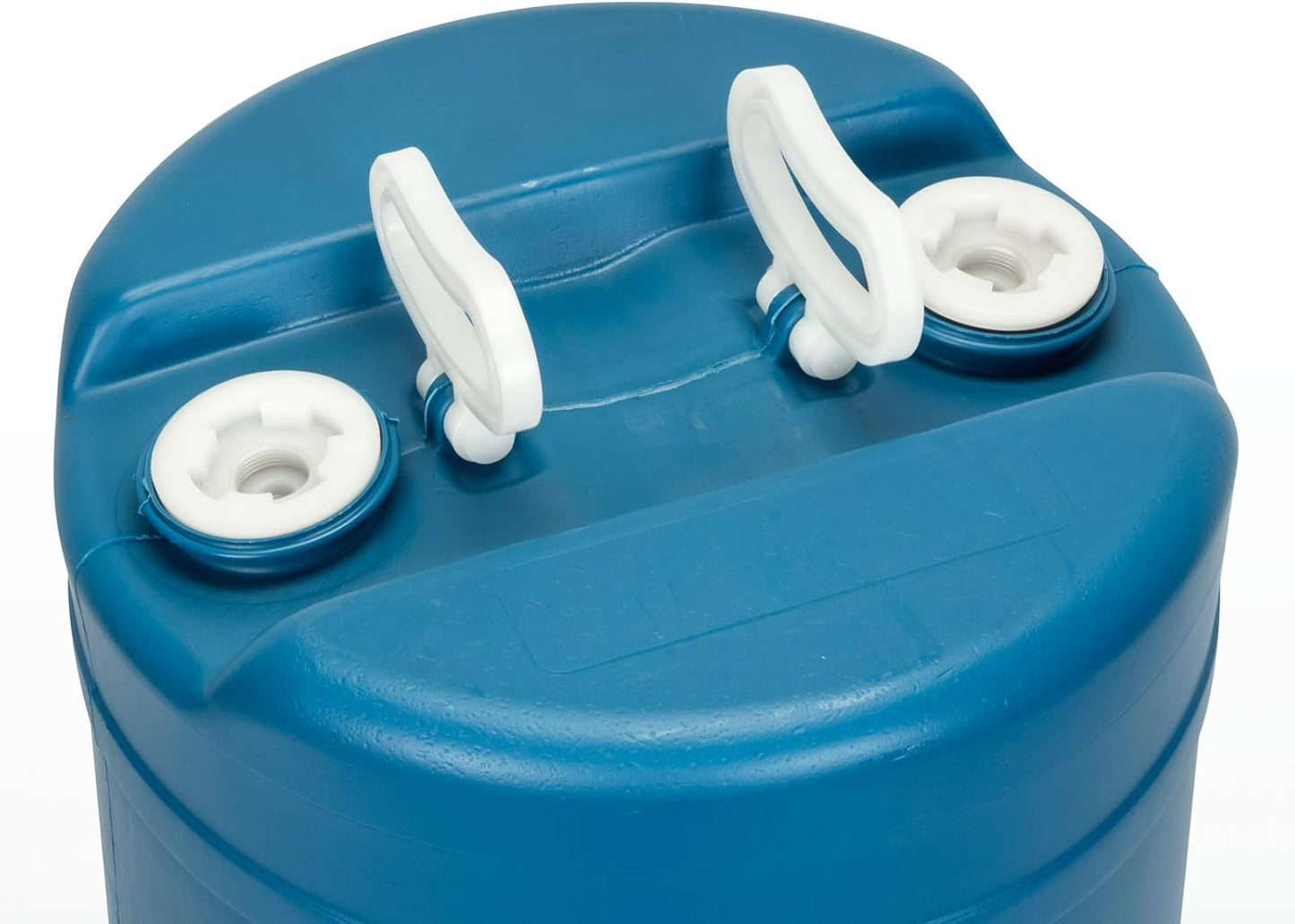 15 Gallon Emergency Water Storage Barrel - Preparedness Supply - Water Tank Drum Container - Portable, Reusable, BPA Free, Food Grade Plastic (1 Tank)