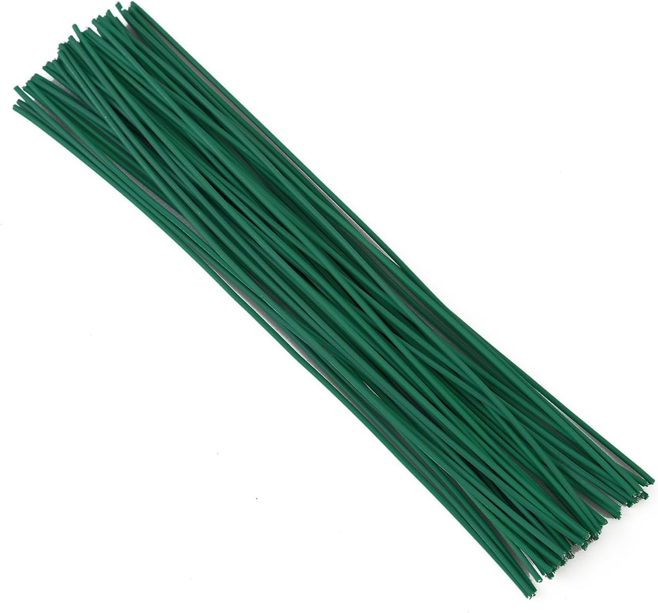 200 Pcs 6 inch Garden Twist Tie, Round Plastic Twist Ties for Plants, Vines and Wrapping Cords or Christmas Tree Gardening Plants Growth and Care, Home Cable Organization (Blackish Green)