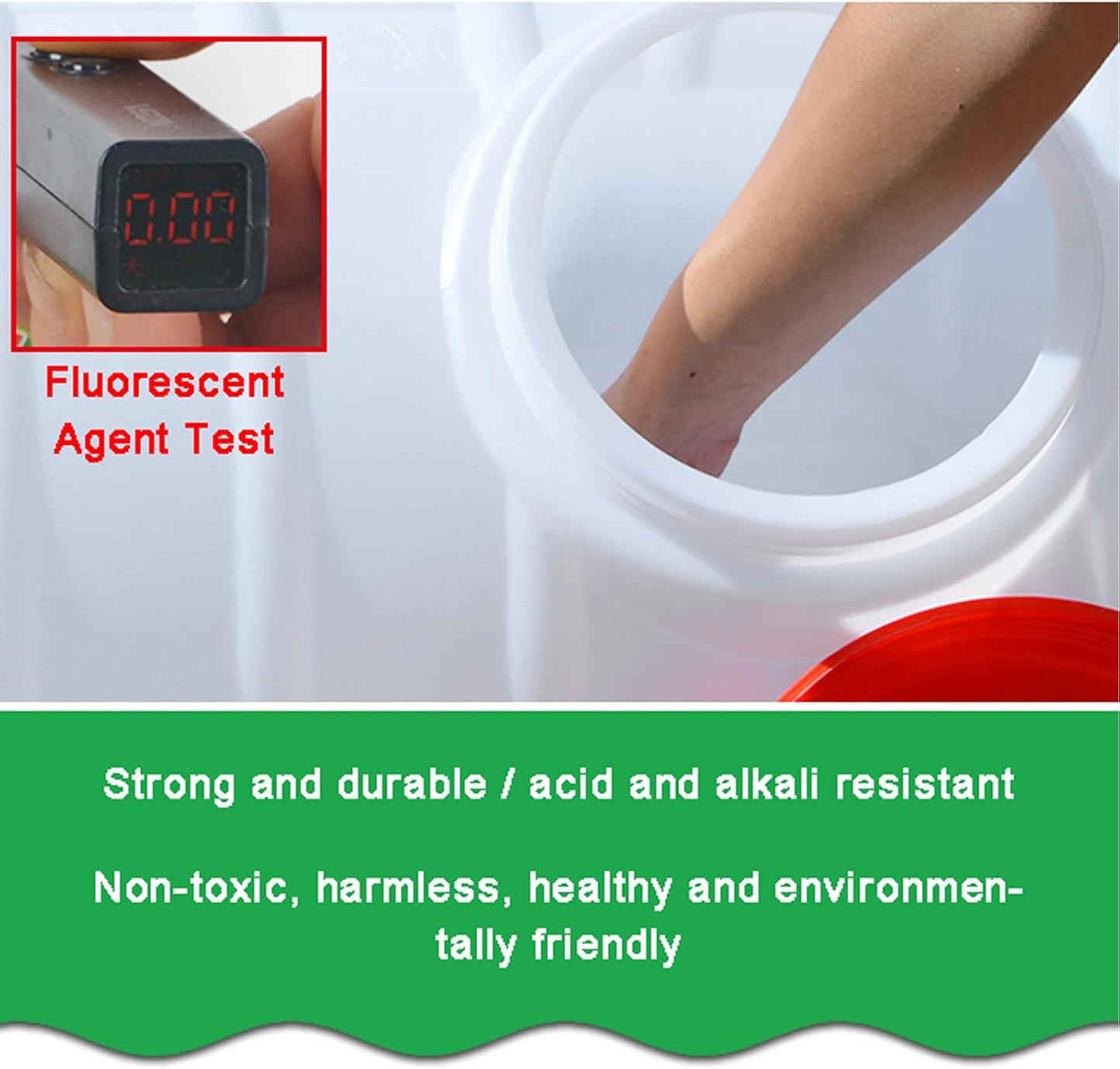 Water Storage Containers Water Carrier Plastic Water Tank with Tap Emergency Water Container 50L/80L/110L/200L Water Bucket Jug for Hiking Camping Driking Outdoors Indoors(Size:80L)