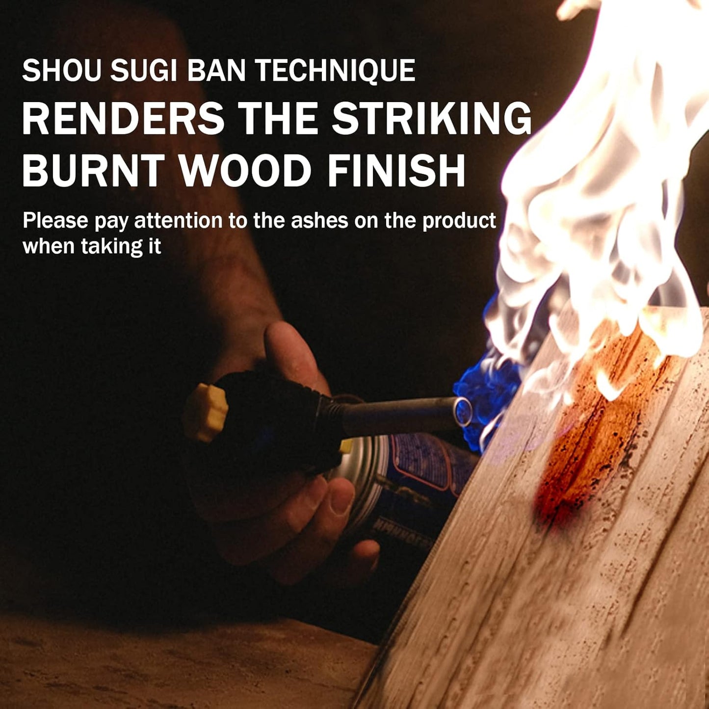 Worth Garden Wooden Staggered Short Fence - 8 in. H. x 3.7 ft. L. Burnt Wood Finish Outdoor Landscape Edging Flexible Decorative Border - Garden Yard Flower Bed Tree Fence - Stakes 4 in. Height