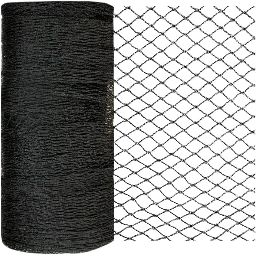 Bird Netting 20x20 Ft, 1/2In Mesh Heavy Duty Garden Netting Pest Barrier for Plants, Fruit Trees, Vegetables, Extra Strong Woven Mesh Netting, Animal Fencing Against Birds, Deer, Poultry