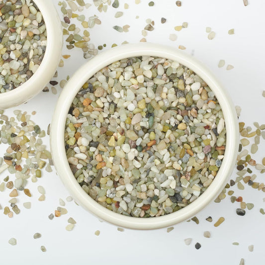 10 LBS Natural Decorative Jade Stones – Ideal for Plants, Succulents, Aquariums, Vases, and Garden Pots. 1/5 Inch Natural Stones Enhance Drainage and Soil Moisture Balance (Jade, 10 Pounds)