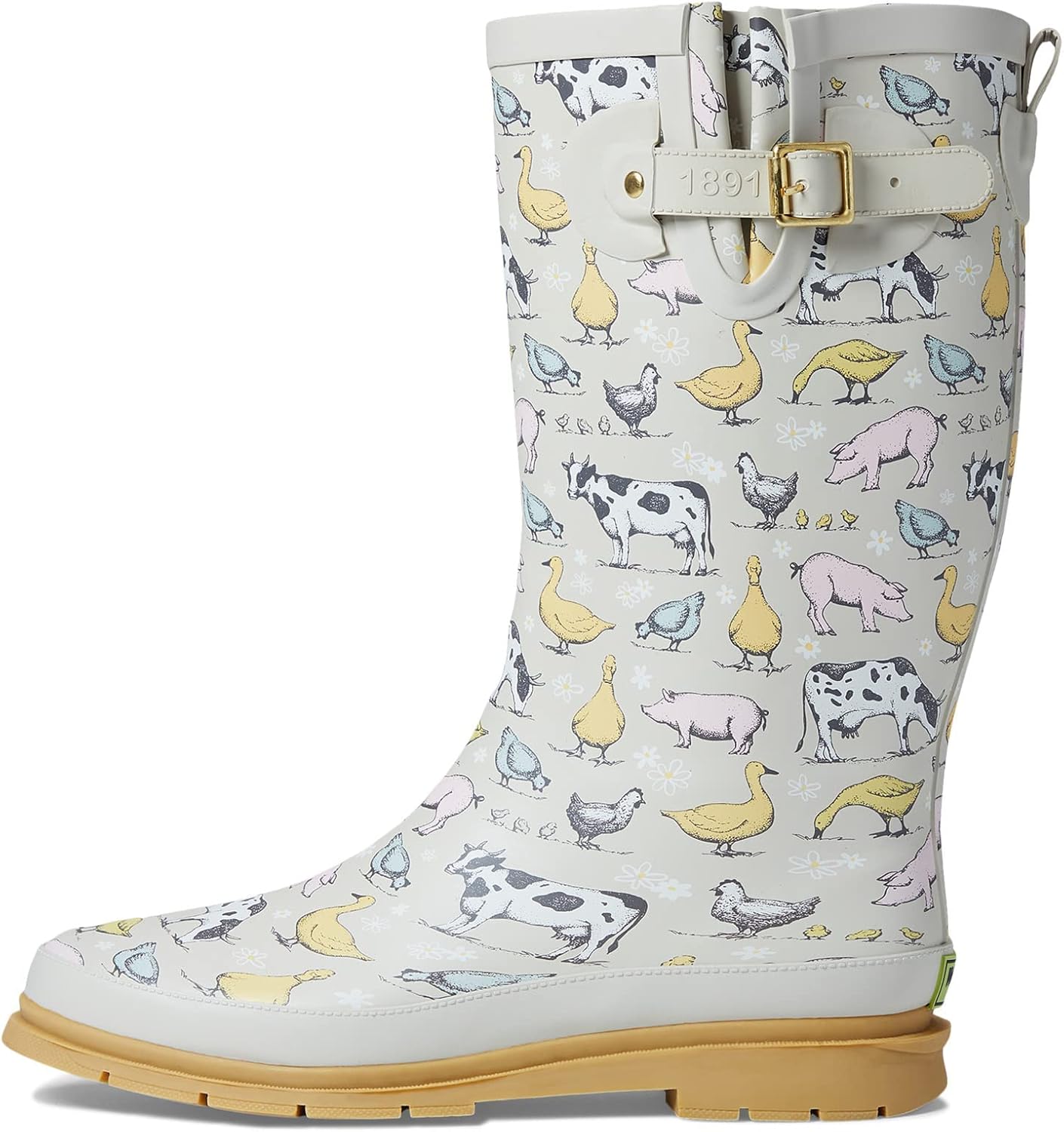 Western Chief Women's Tall Waterproof Rain Boot Outdoor Garden Shoes