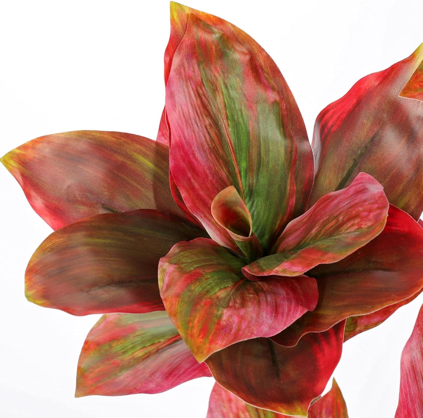 Artificial Tree 2.95Ft Faux Agave Plant Fake Tropical Yucca Palm Tree with 6 Heads in Pot Fake Dracaena Plants Tree for Home Decor Modern Office House Decoration Housewarming Gift Pink