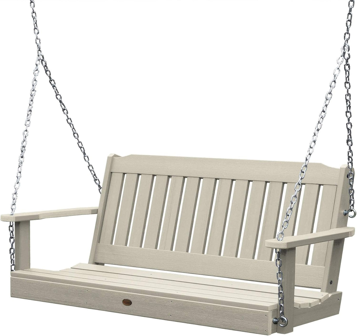 Highwood AD-PORL1-WAE Lehigh Porch Swing, 5 Feet, Whitewash