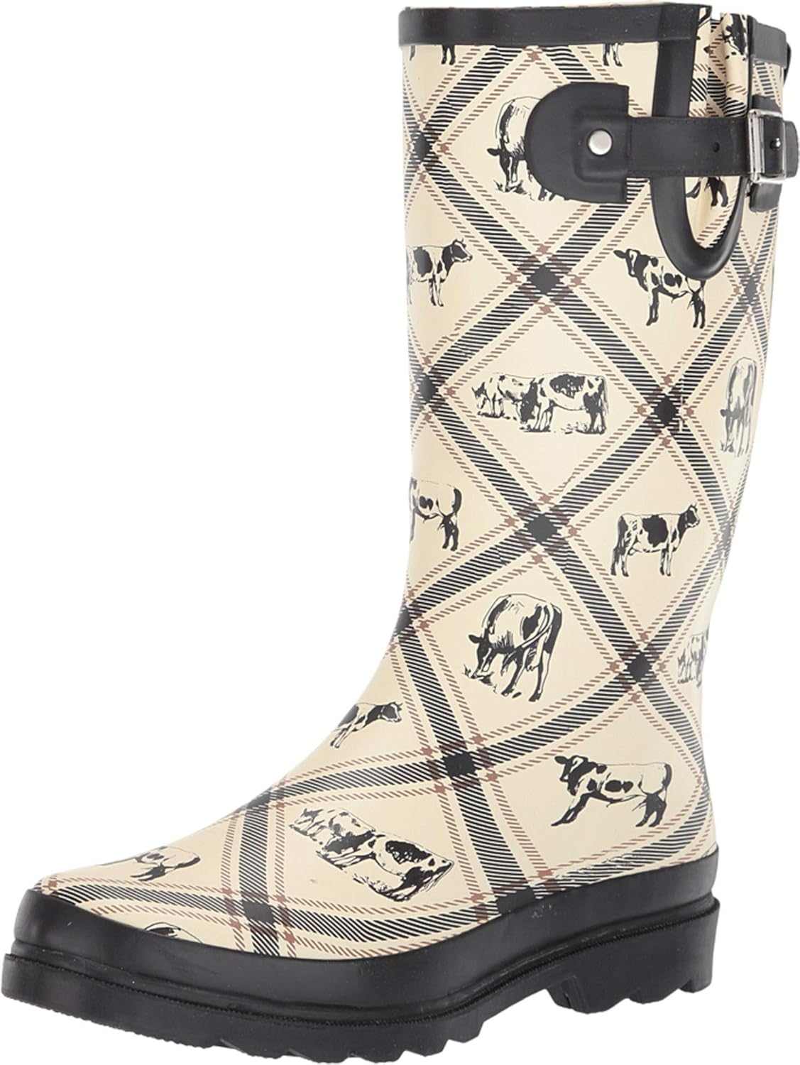 Western Chief Women's Tall Waterproof Rain Boot Outdoor Garden Shoes