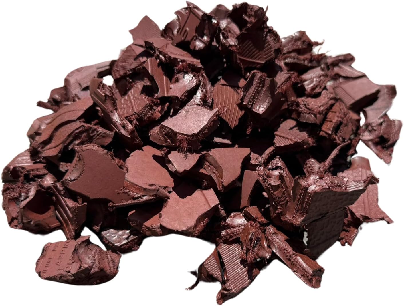 100% Wire-Free Rubber Mulch – Red, 20 lb (0.8 cu ft) | Long-Lasting, Low Maintenance, Safe for Kids & Pets – Landscaping & Playground Ground Cover