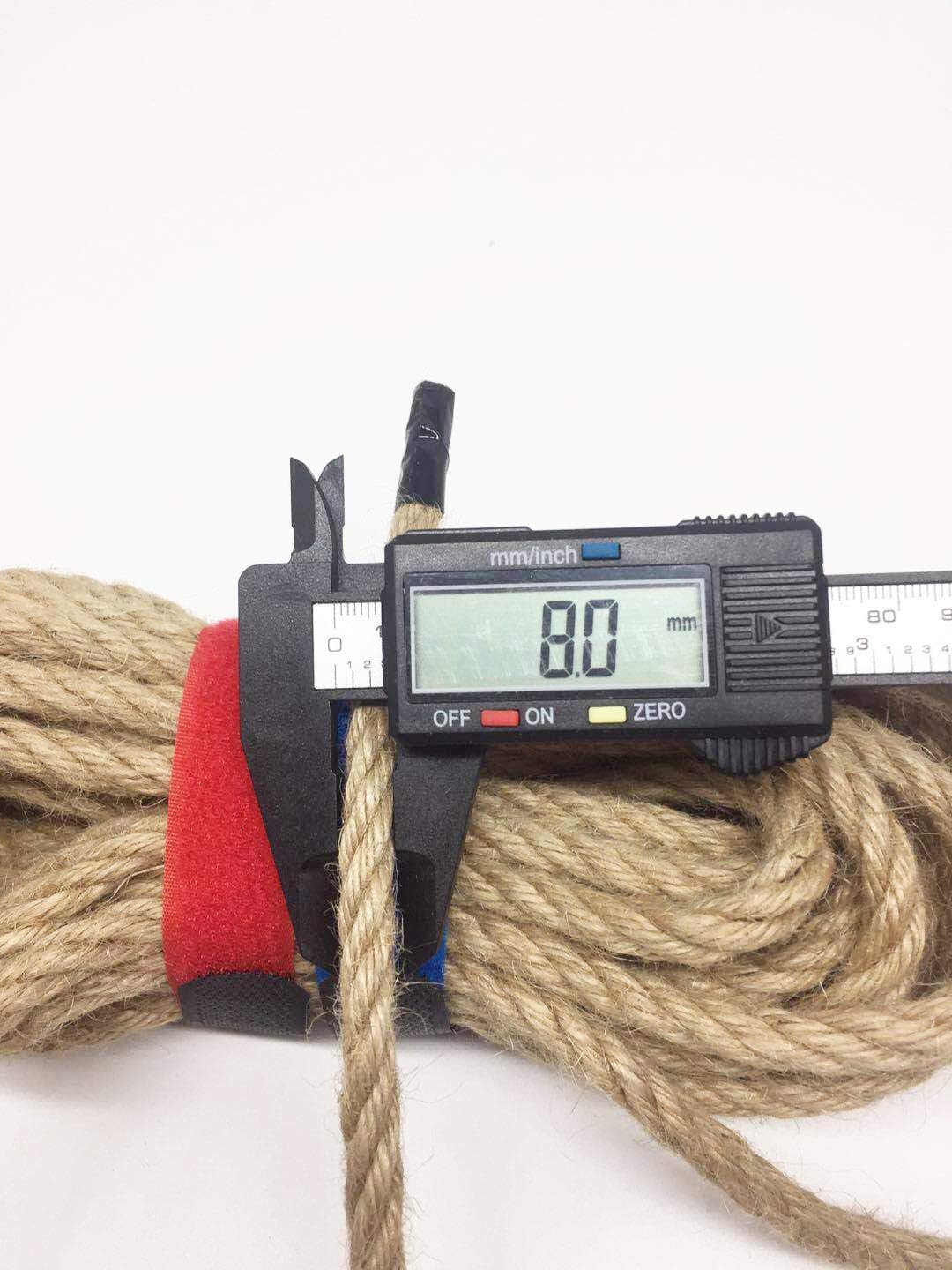 100 Feet 8mm Jute Twine, Heavy Duty Jute Rope, Natural Hemp Rope for DIY Arts Crafts, Gardening, Bundling，Home Decorating, Cat Scratching Post