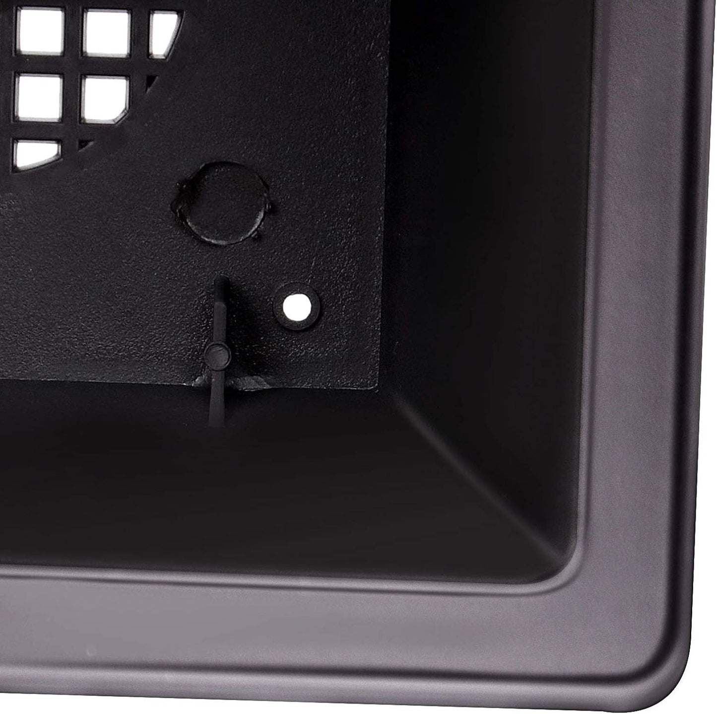 KINJOEK 15 PCS 4.7 Inch Plant Pot, Square Plastic Bonsai Training Pots, Flower Succulent Pots Container for Garden, Indoor, Home Decorative with Square Trays 5.3 Inch