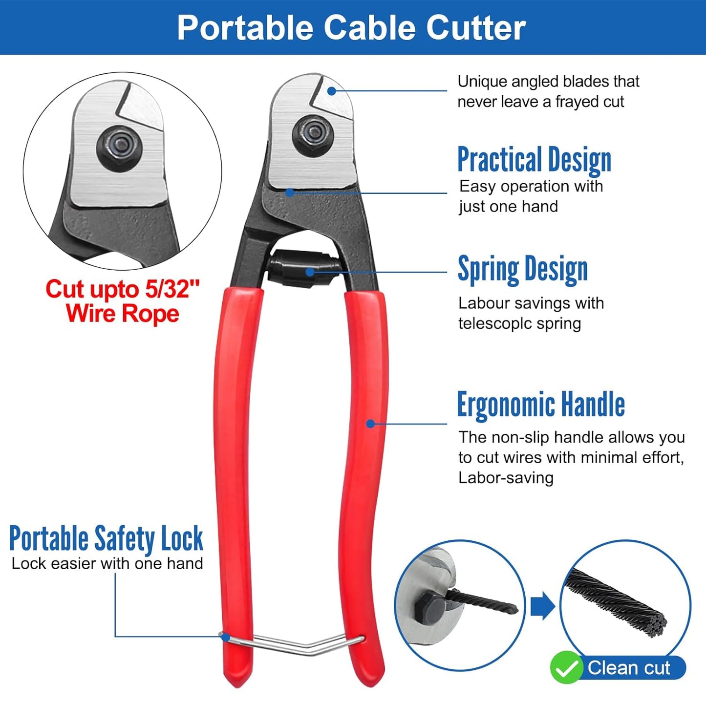 1000FT T316 Marine Grade 1/8" Stainless Steel Cable Kit w/Cutter, 7x7 Strand,1850lb Breaking Strength Wire Rope Cable for Deck Railings,Ideal for Indoor/Outdoor Railings DIY Installation, MY15