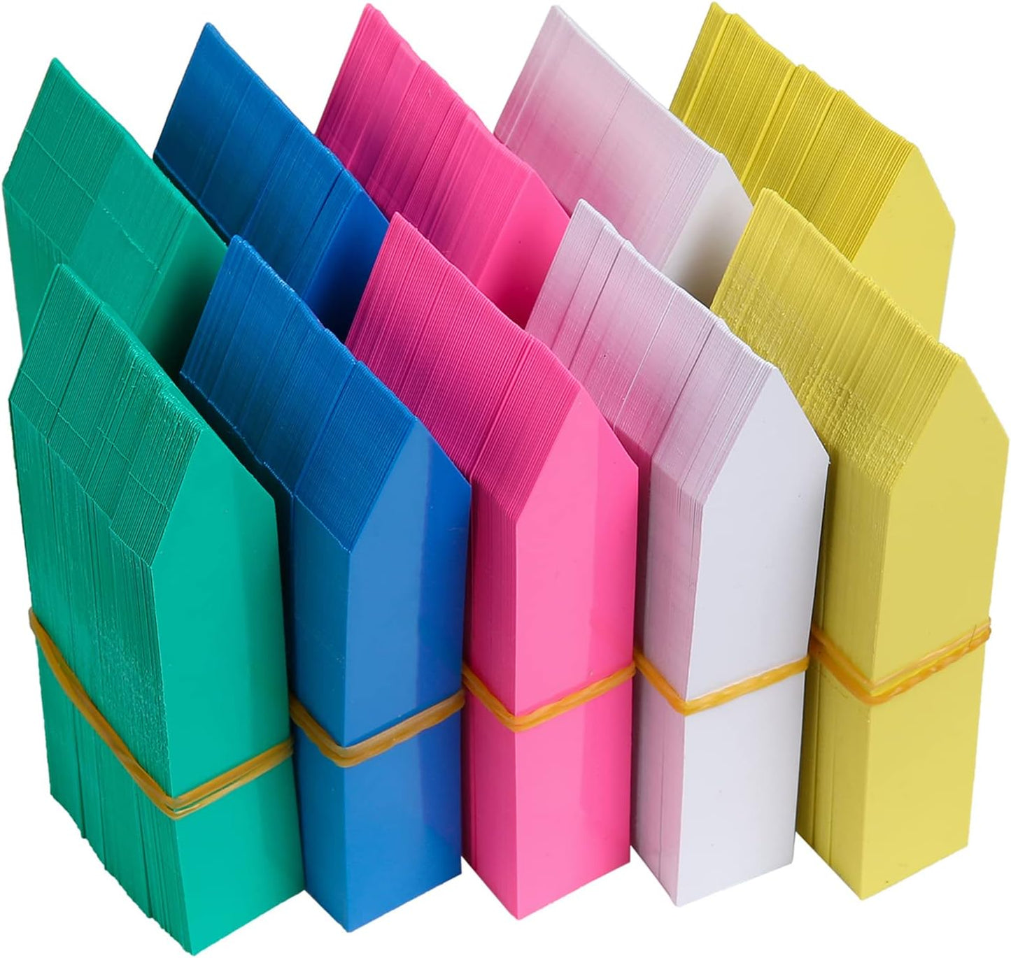 1000 Pcs Plant Tags, 4 Inch Plastic Garden Plant Pot Markers Waterproof Plant Labels, Multicolor
