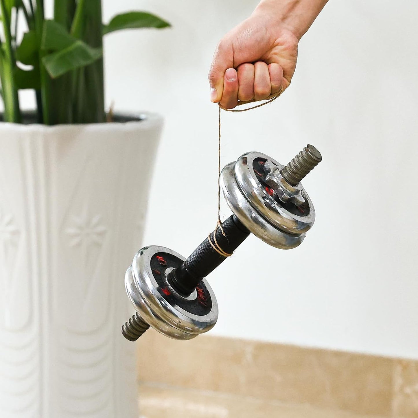 XSEINO 2400Feet Natural Jute Twine Strong Garden Twine Rope for Arts Crafts Gift Wrapping Gardening Tomato Climbing Plant Tie Floristry Packing Decor