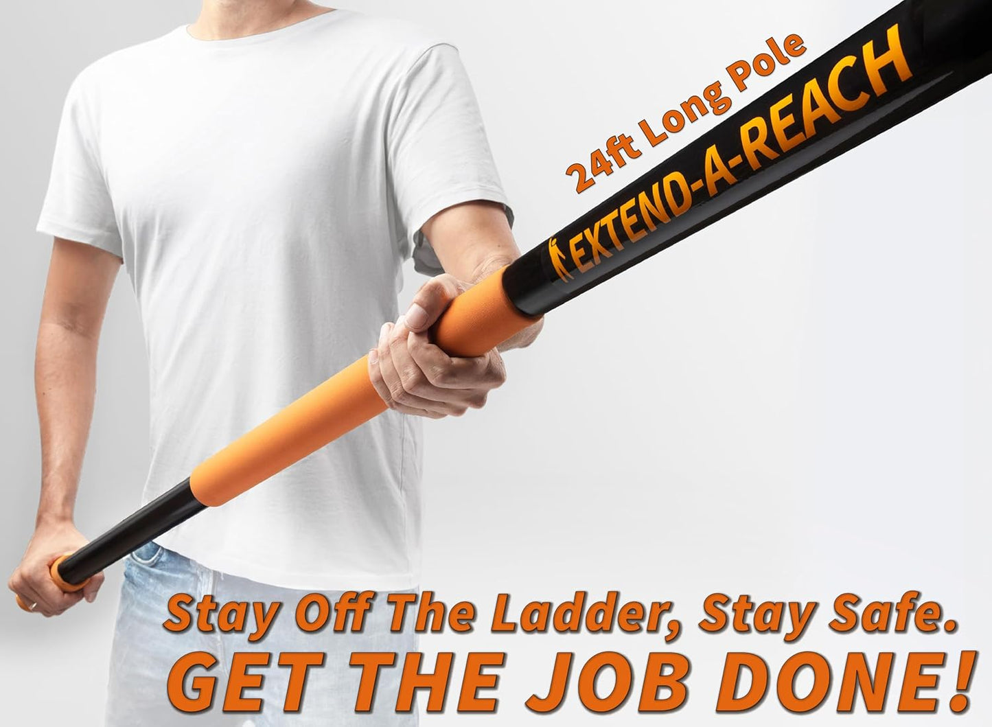 Fruit Picker Pole with Basket Telescoping 5-24 ft Apple Picker Extension Pole // Telescopic Fruit Tree Picker Tool for Picking Orange Mango Avocado Lemon Pear // The Ultimate High-Reach Fruit Grabber